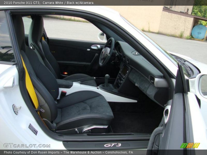Carrara White / Black w/Alcantara 2010 Porsche 911 GT3
