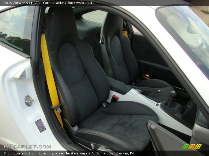 Carrara White / Black w/Alcantara 2010 Porsche 911 GT3