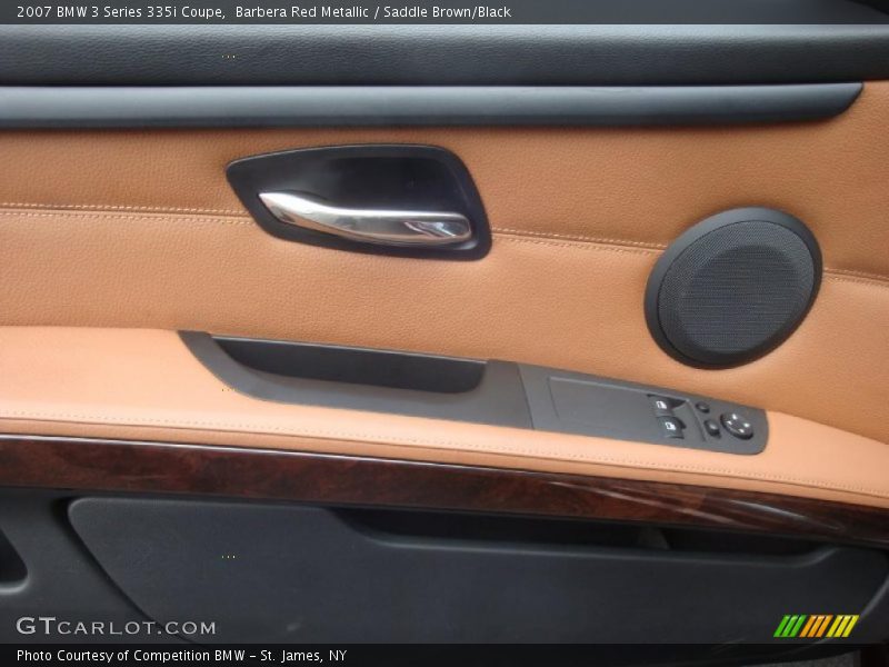 Barbera Red Metallic / Saddle Brown/Black 2007 BMW 3 Series 335i Coupe