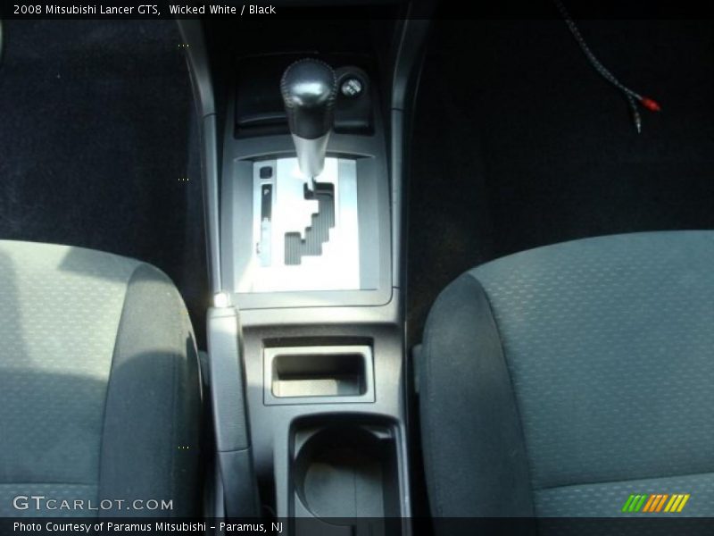 Wicked White / Black 2008 Mitsubishi Lancer GTS