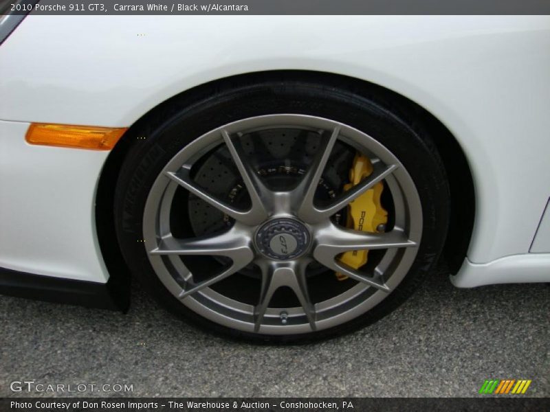 Carrara White / Black w/Alcantara 2010 Porsche 911 GT3