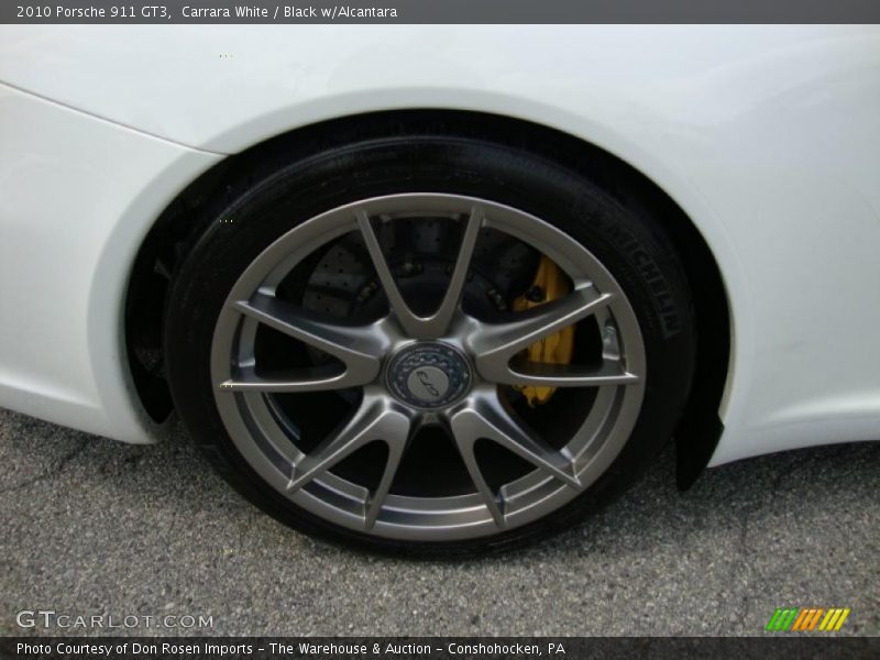 Carrara White / Black w/Alcantara 2010 Porsche 911 GT3