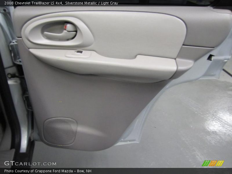 Silverstone Metallic / Light Gray 2008 Chevrolet TrailBlazer LS 4x4