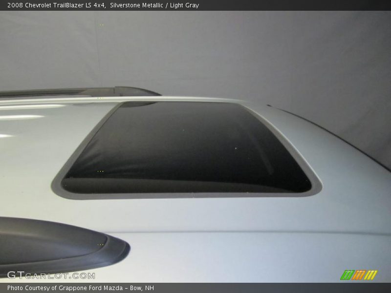 Silverstone Metallic / Light Gray 2008 Chevrolet TrailBlazer LS 4x4