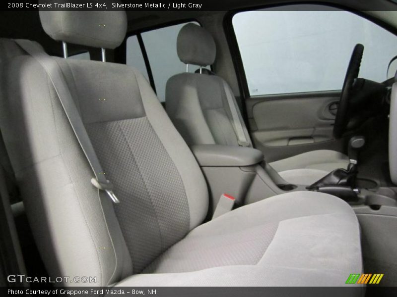 Silverstone Metallic / Light Gray 2008 Chevrolet TrailBlazer LS 4x4