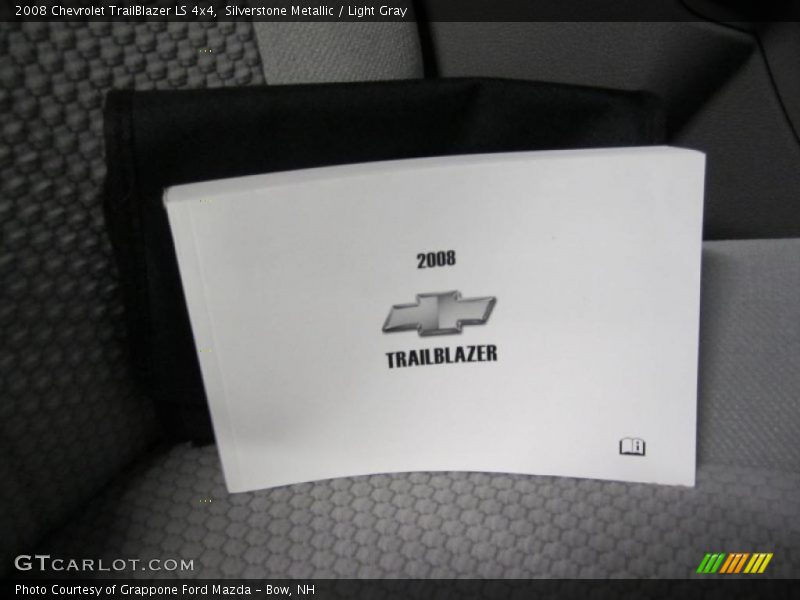 Silverstone Metallic / Light Gray 2008 Chevrolet TrailBlazer LS 4x4