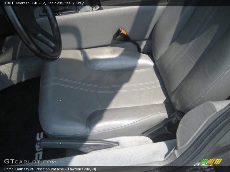  1981 DMC-12  Gray Interior