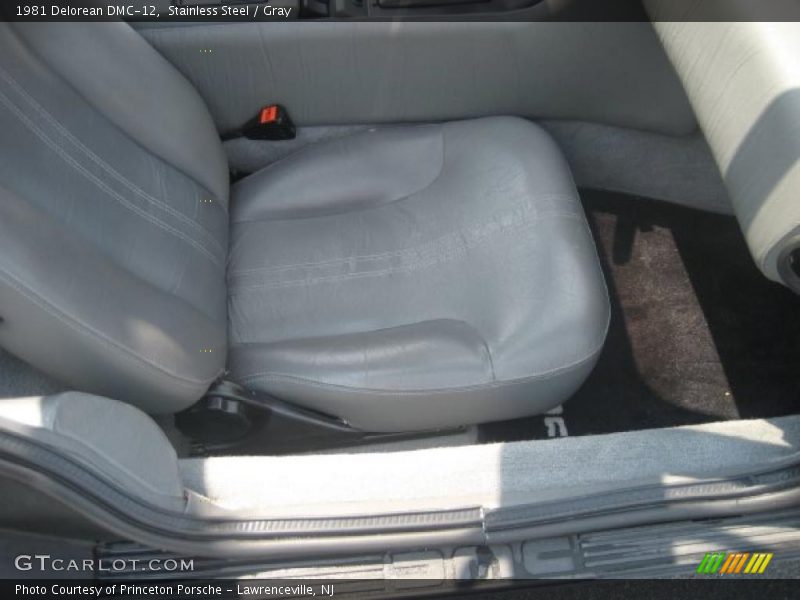  1981 DMC-12  Gray Interior
