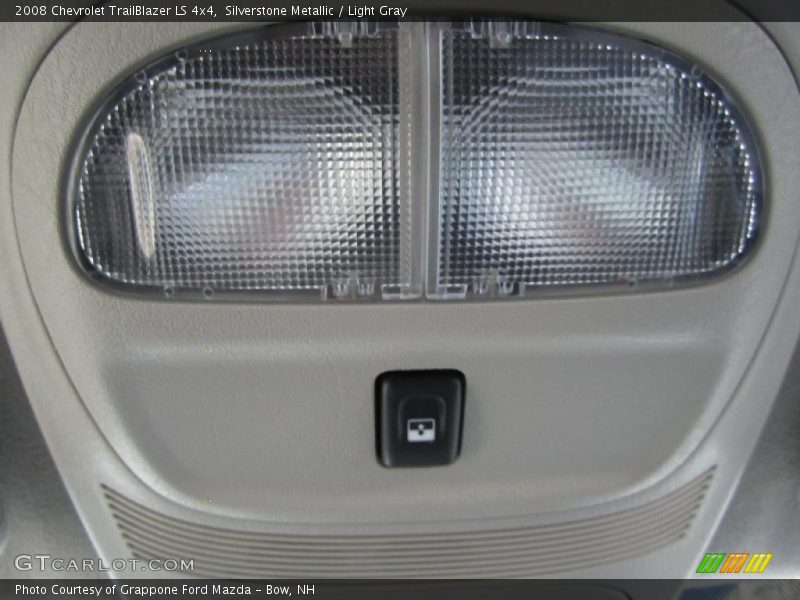 Silverstone Metallic / Light Gray 2008 Chevrolet TrailBlazer LS 4x4