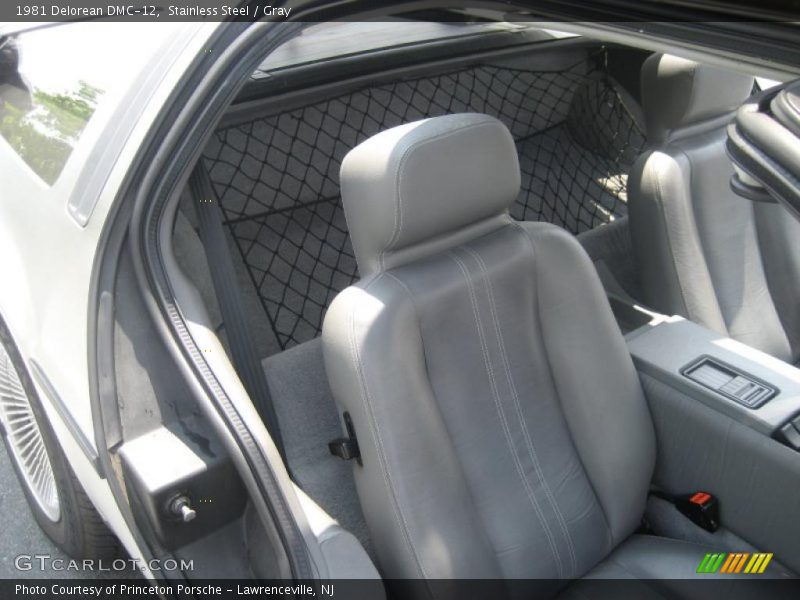  1981 DMC-12  Gray Interior