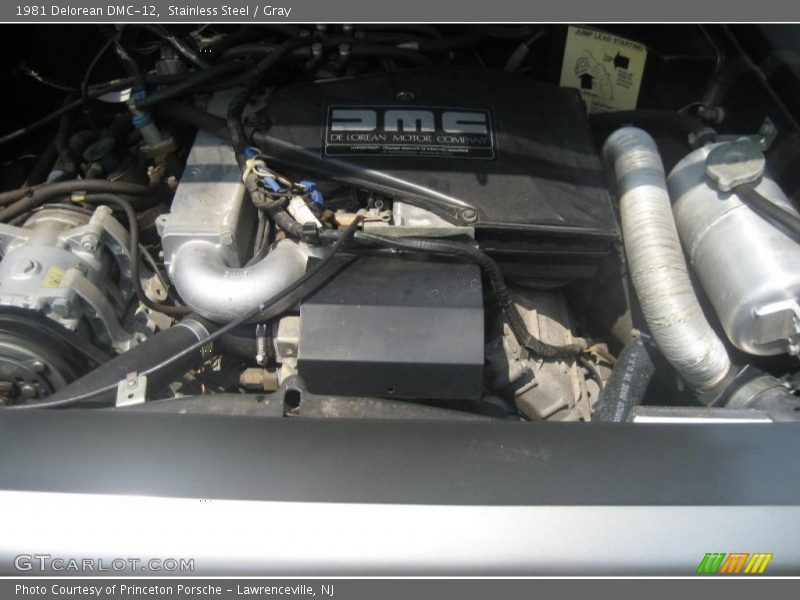  1981 DMC-12  Engine - 2.9 Liter SOHC 12-Valve V6