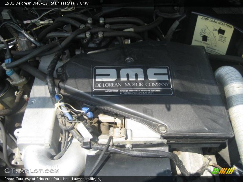  1981 DMC-12  Engine - 2.9 Liter SOHC 12-Valve V6