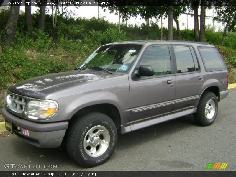 Charcoal Gray Metallic / Grey 1996 Ford Explorer XLT 4x4