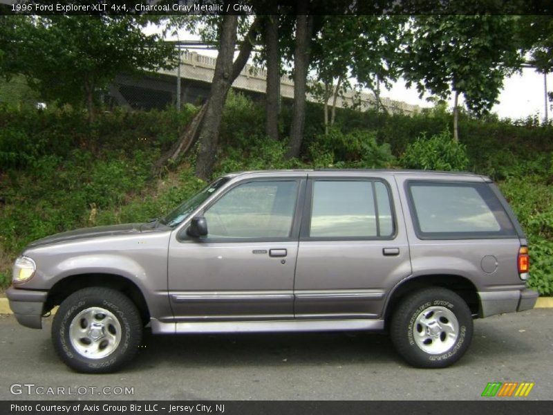 Charcoal Gray Metallic / Grey 1996 Ford Explorer XLT 4x4