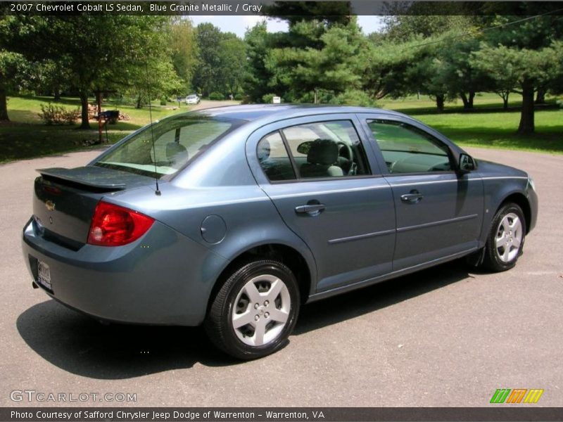 Blue Granite Metallic / Gray 2007 Chevrolet Cobalt LS Sedan