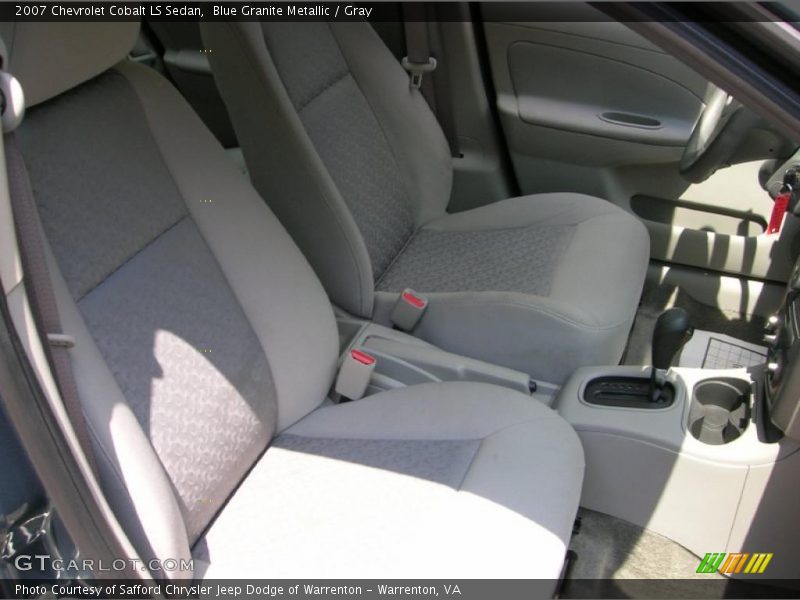 Blue Granite Metallic / Gray 2007 Chevrolet Cobalt LS Sedan