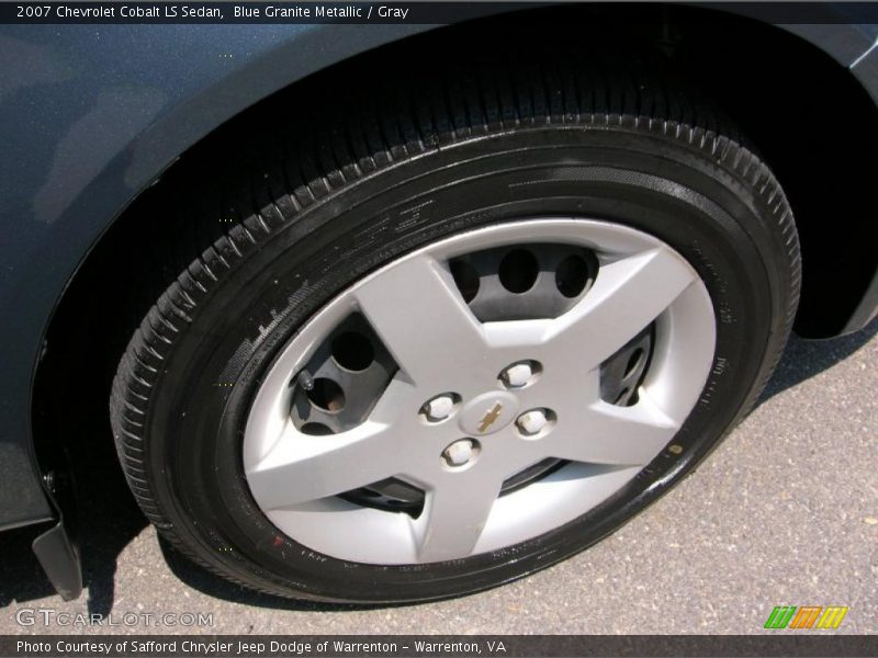 Blue Granite Metallic / Gray 2007 Chevrolet Cobalt LS Sedan