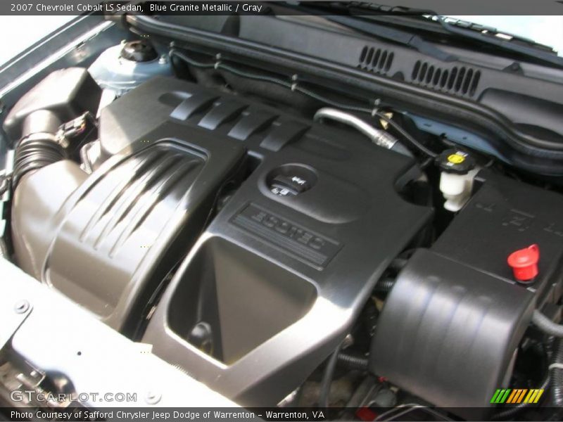 Blue Granite Metallic / Gray 2007 Chevrolet Cobalt LS Sedan