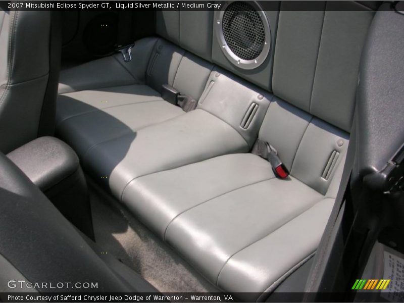 Liquid Silver Metallic / Medium Gray 2007 Mitsubishi Eclipse Spyder GT