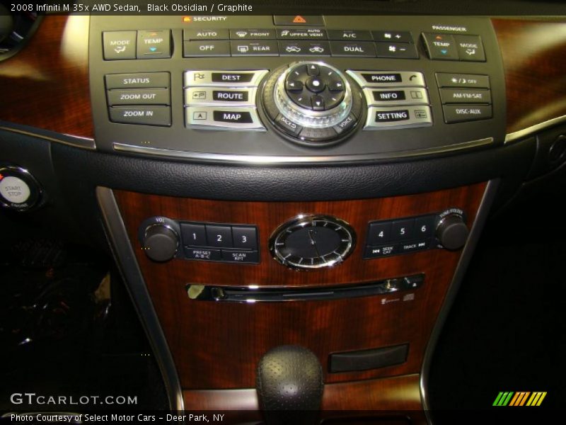 Black Obsidian / Graphite 2008 Infiniti M 35x AWD Sedan