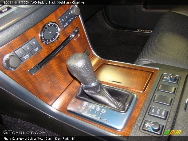 Black Obsidian / Graphite 2008 Infiniti M 35x AWD Sedan