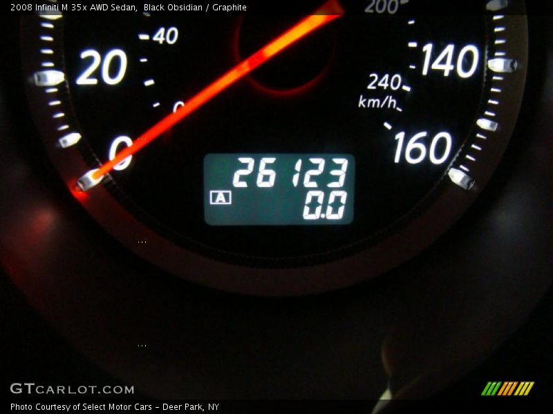 Black Obsidian / Graphite 2008 Infiniti M 35x AWD Sedan