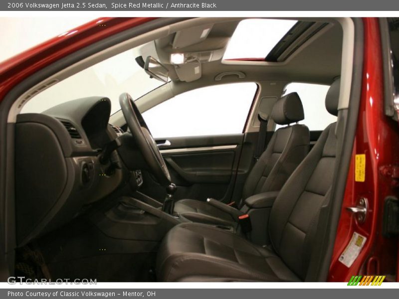 Spice Red Metallic / Anthracite Black 2006 Volkswagen Jetta 2.5 Sedan