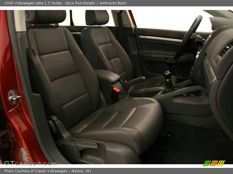 Spice Red Metallic / Anthracite Black 2006 Volkswagen Jetta 2.5 Sedan