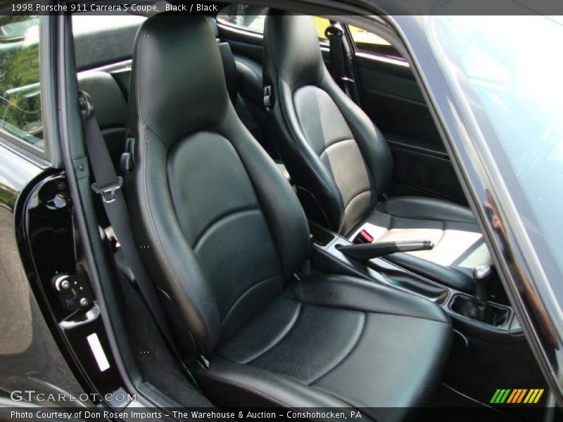 Front Seat of 1998 911 Carrera S Coupe
