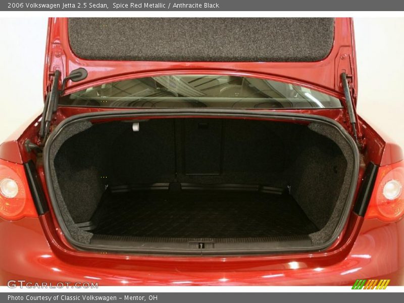 Spice Red Metallic / Anthracite Black 2006 Volkswagen Jetta 2.5 Sedan