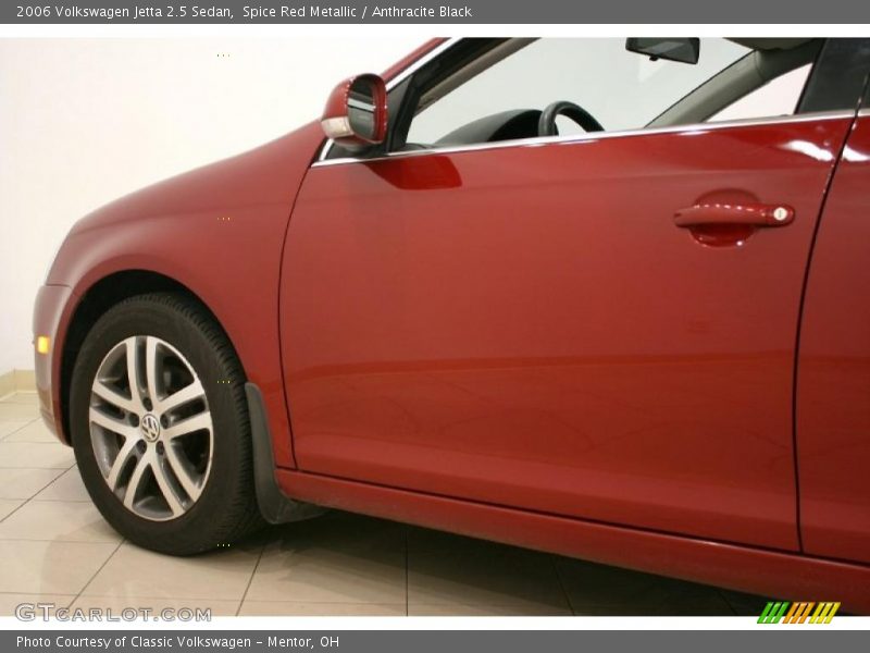 Spice Red Metallic / Anthracite Black 2006 Volkswagen Jetta 2.5 Sedan