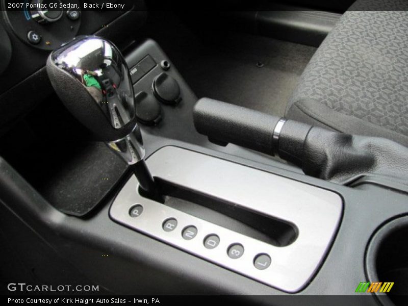 Black / Ebony 2007 Pontiac G6 Sedan