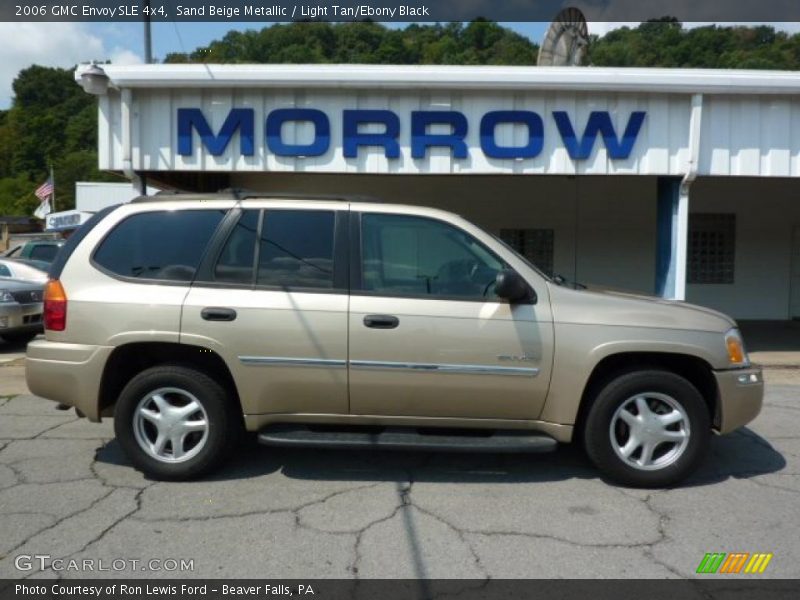 Sand Beige Metallic / Light Tan/Ebony Black 2006 GMC Envoy SLE 4x4