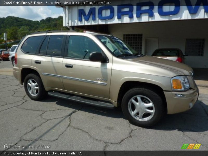 Sand Beige Metallic / Light Tan/Ebony Black 2006 GMC Envoy SLE 4x4