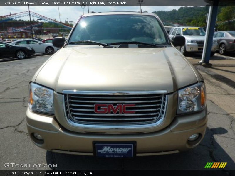 Sand Beige Metallic / Light Tan/Ebony Black 2006 GMC Envoy SLE 4x4