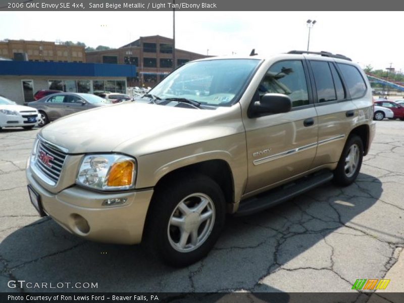 Sand Beige Metallic / Light Tan/Ebony Black 2006 GMC Envoy SLE 4x4