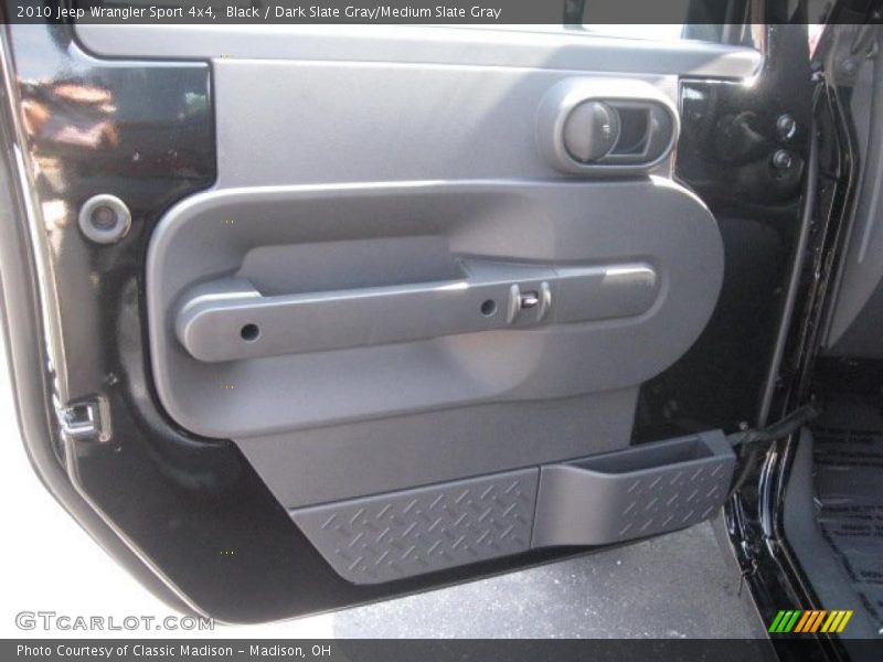Black / Dark Slate Gray/Medium Slate Gray 2010 Jeep Wrangler Sport 4x4