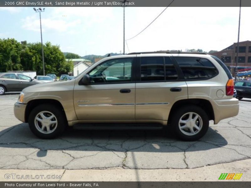 Sand Beige Metallic / Light Tan/Ebony Black 2006 GMC Envoy SLE 4x4