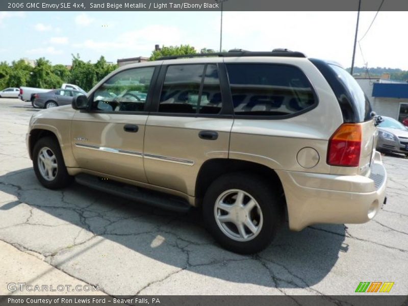 Sand Beige Metallic / Light Tan/Ebony Black 2006 GMC Envoy SLE 4x4