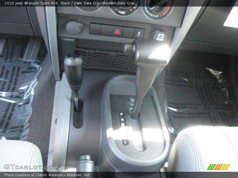 Black / Dark Slate Gray/Medium Slate Gray 2010 Jeep Wrangler Sport 4x4