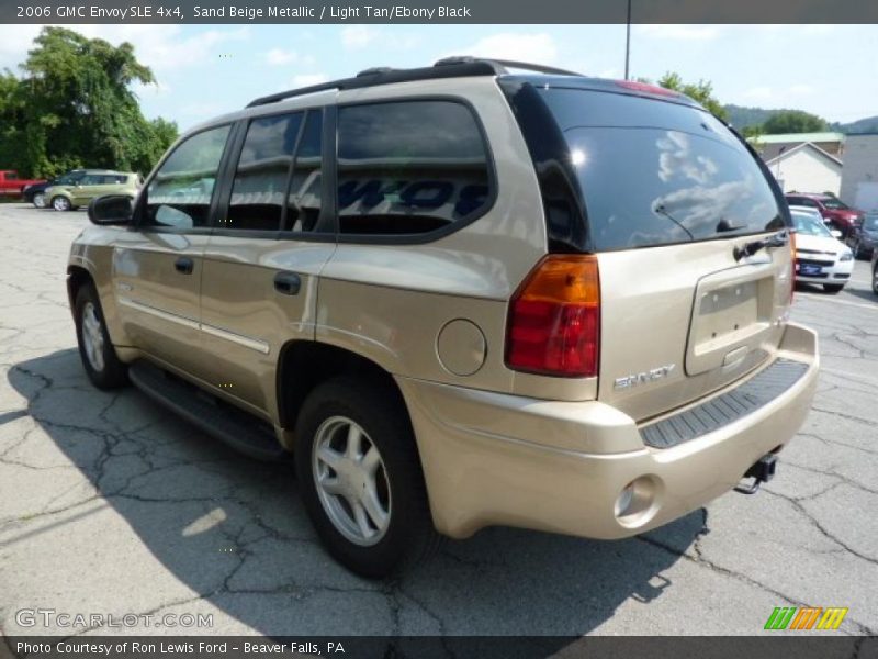 Sand Beige Metallic / Light Tan/Ebony Black 2006 GMC Envoy SLE 4x4