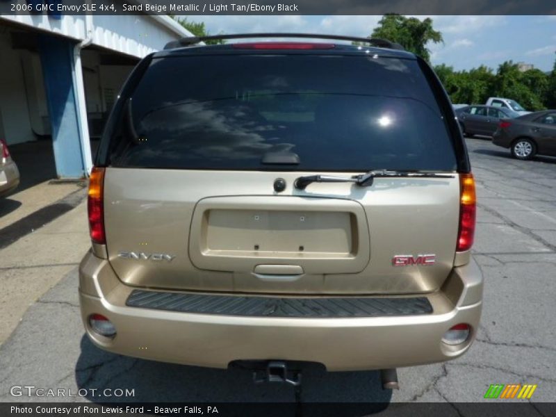Sand Beige Metallic / Light Tan/Ebony Black 2006 GMC Envoy SLE 4x4