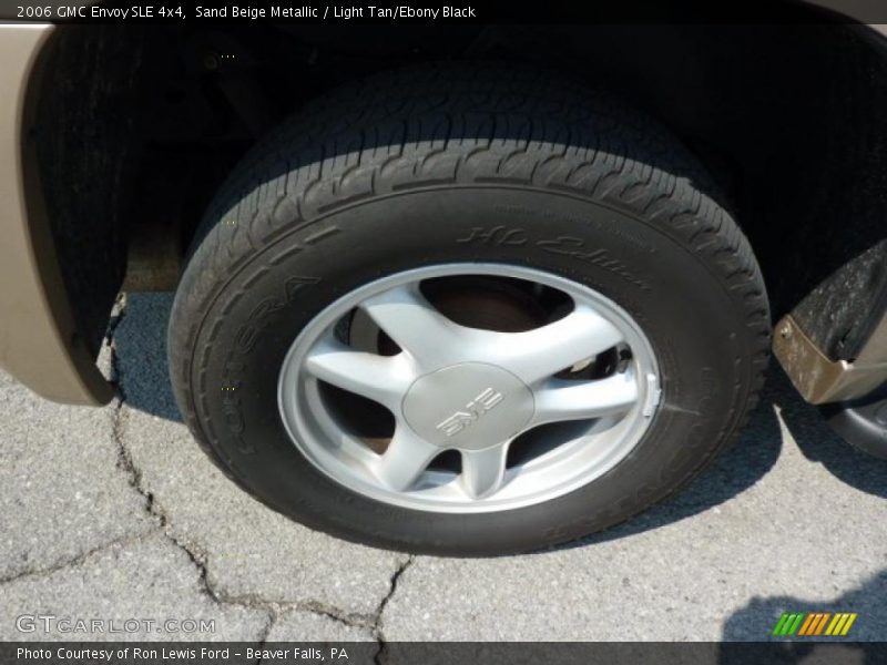 Sand Beige Metallic / Light Tan/Ebony Black 2006 GMC Envoy SLE 4x4