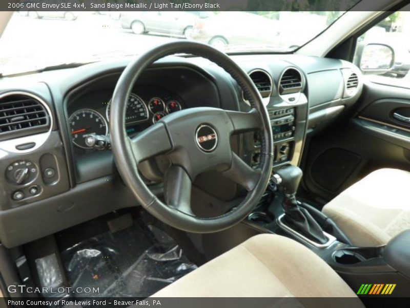 Sand Beige Metallic / Light Tan/Ebony Black 2006 GMC Envoy SLE 4x4