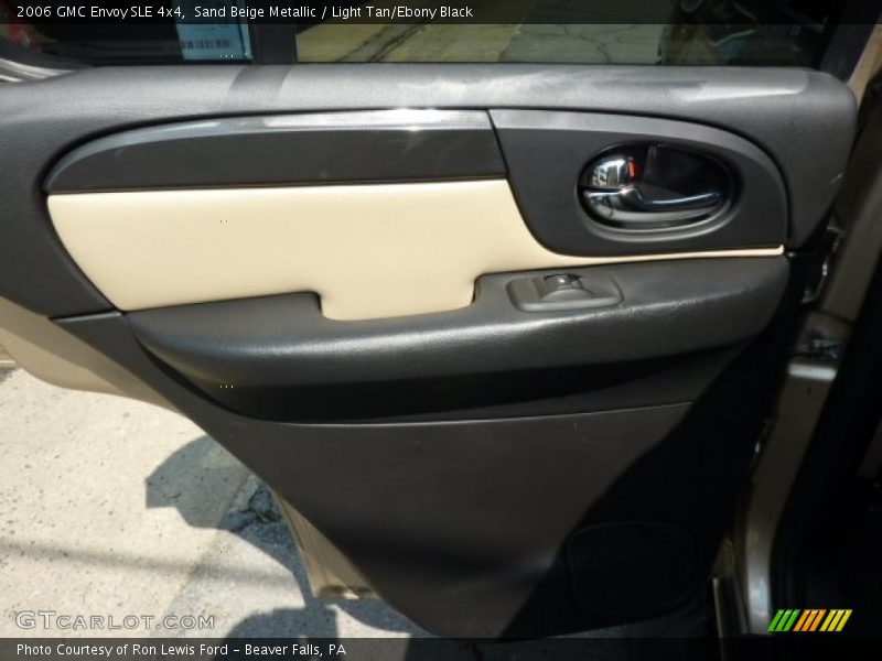 Sand Beige Metallic / Light Tan/Ebony Black 2006 GMC Envoy SLE 4x4