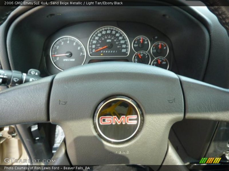 Sand Beige Metallic / Light Tan/Ebony Black 2006 GMC Envoy SLE 4x4
