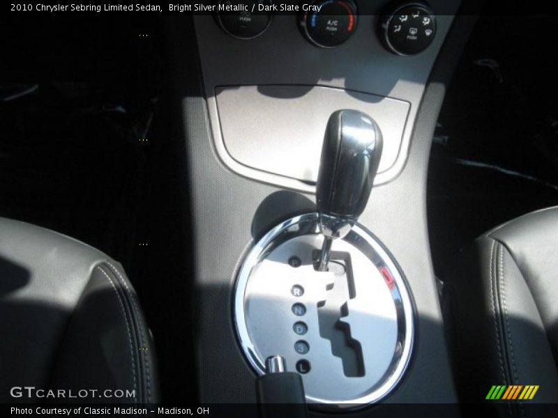 Bright Silver Metallic / Dark Slate Gray 2010 Chrysler Sebring Limited Sedan