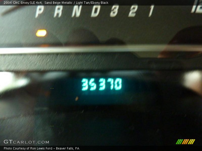 Sand Beige Metallic / Light Tan/Ebony Black 2006 GMC Envoy SLE 4x4