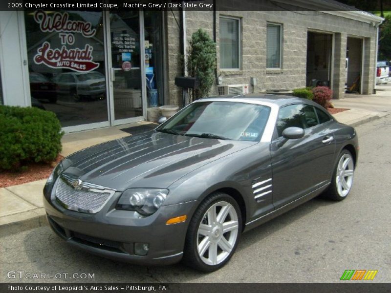 Machine Grey / Dark Slate Grey 2005 Chrysler Crossfire Limited Coupe