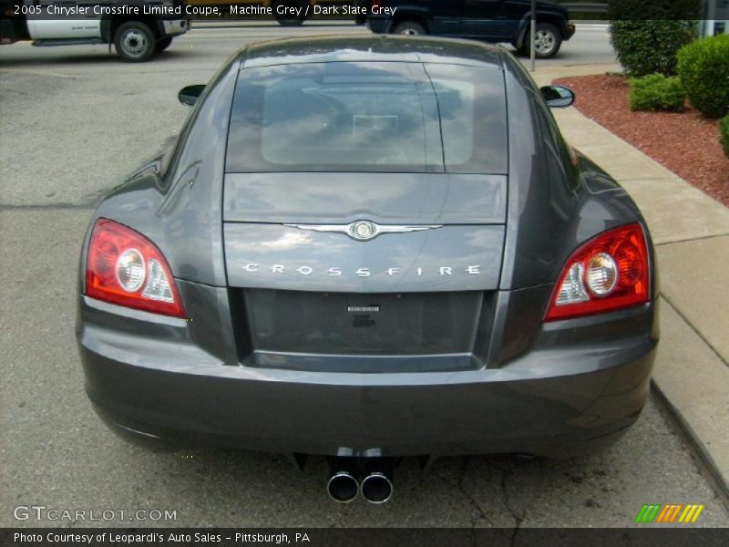 Machine Grey / Dark Slate Grey 2005 Chrysler Crossfire Limited Coupe